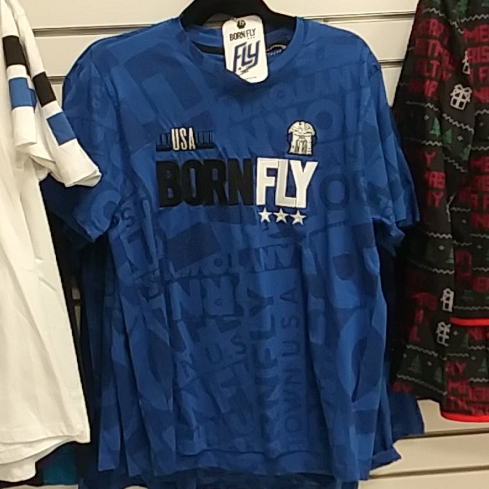 Born Fly USA Tee (Blue)